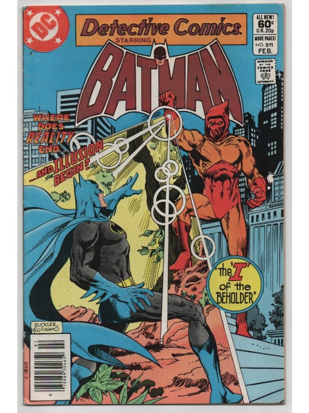 Detective Comics 511 DC Comics 1982 FN- 5.5 Newsstand 1st Mirage Batman